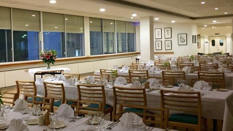 Senior Dining Room ready for an event